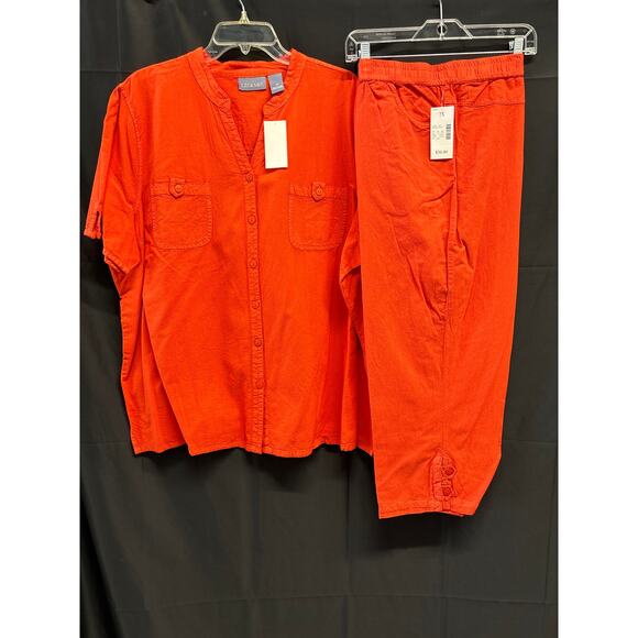 Liz & Me Y2K Casual Set 2X NWT - Picture 1 of 5